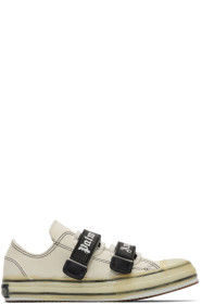 Palm Angels - White Logo Vulcanized Sneakers