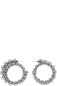 Simon Miller - Boucles d'oreilles à anneaux argentées Ram