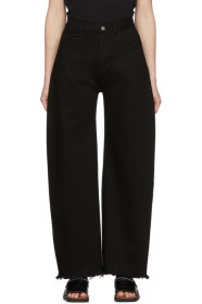 Marques Almeida - Black Boyfriend Jeans