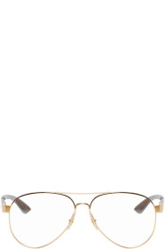 Ray-Ban - 金色 Tech 飞行员眼镜