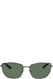 Ray-Ban - 黑色 & 绿色 RB3653 太阳镜