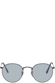 Ray-Ban - 蓝色 Evolve 圆框太阳镜
