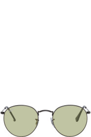 Ray-Ban - 黄色 Evolve 圆框太阳镜