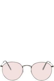 Ray-Ban - 粉色 Evolve 椭圆形太阳镜