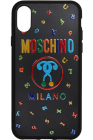 Moschino - Black Max Magnets iPhone X Case