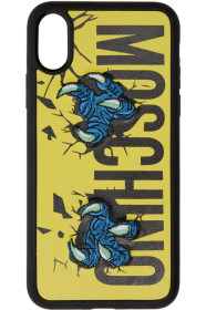 Moschino - Yellow Monster Hands iPhone XS Max Case