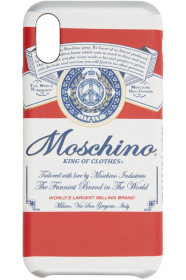Moschino - Red Budweiser Edition iPhone X/XS Case