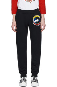 Moschino - Black Chinese New Year Mickey Rat Lounge Pants