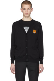 Moschino - Black Teddy Cardigan