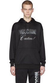 Moschino - Black & Silver 'Couture' Hoodie
