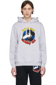 Moschino - Grey Chinese New Year Mickey Rat Hoodie