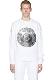 Moschino - White Coin Sweatshirt