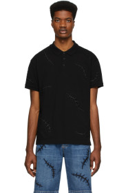 Moschino - Black Scars Polo