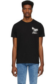 Moschino - Black Double Question Mark T-Shirt