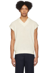 Issey Miyake Men - Veste blanche Low Gauge