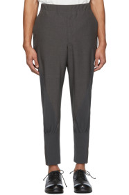 Issey Miyake Men - Grey Knit Trousers