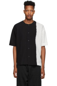 Issey Miyake Men - Black & White Two-Tone Shirt