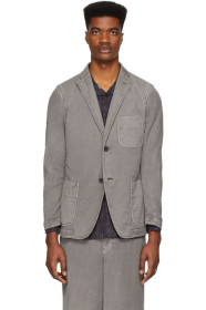 Issey Miyake Men - Grey Faded Basic Blazer