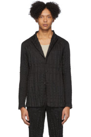 Issey Miyake Men - Black Torus Blazer