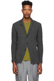 Issey Miyake Men - Black Torus Blazer