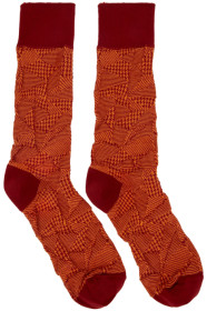 Issey Miyake Men - Orange Crush Socks