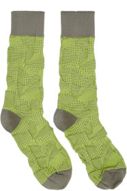 Issey Miyake Men - Yellow Crush Socks
