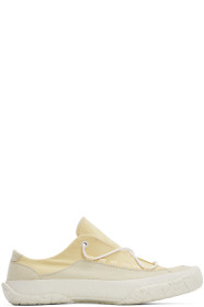 Issey Miyake Men - Off-White Canvas NY Sneakers