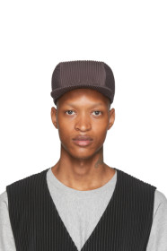 Homme Plissé Issey Miyake - Casquette plissée grise