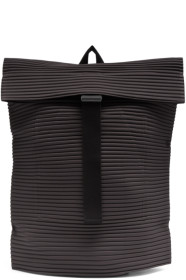 Homme Plissé Issey Miyake - Grey Flat Bag1 Backpack