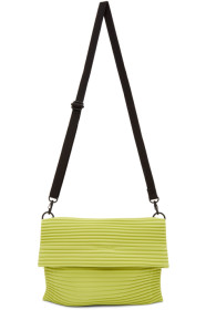 Homme Plissé Issey Miyake - Sac vert Pleats Flat 3