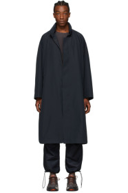 Homme Plissé Issey Miyake - ブラック ライト コート