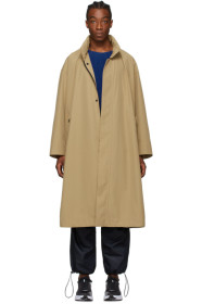 Homme Plissé Issey Miyake - 黄褐色 Light 大衣