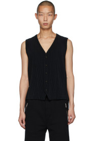 Homme Plissé Issey Miyake - Black Basics Vest