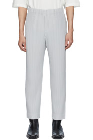 Homme Plissé Issey Miyake - Grey Basics Trousers
