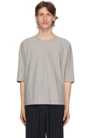 Homme Plissé Issey Miyake - Grey Release Basic T-Shirt