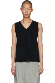 Homme Plissé Issey Miyake - Black Basics Tank Top