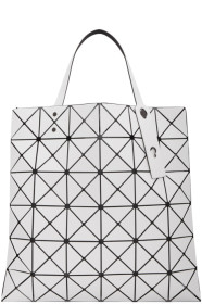Bao Bao Issey Miyake - 白色 Matte Lucent 托特包
