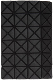 Bao Bao Issey Miyake - ブラック マット Oyster カード ホルダー