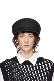 Y's - Black Straw Cap
