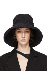 Y's - Black Cloche Hat