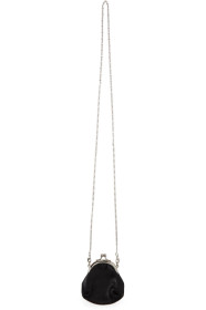 Y's - Pochette noire Clasp Necklace