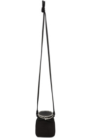 Y's - Pochette noire 'Pink Label' Necklace