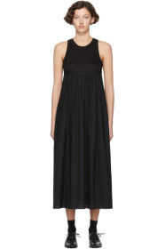Y's - Black Jersey Dress