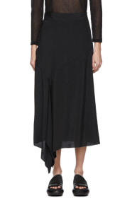 Y's - Black Flare Skirt