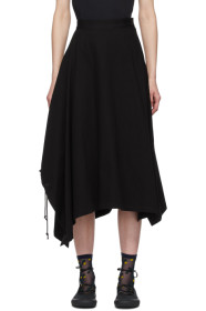 Y's - Black Plush Tent Skirt