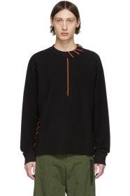 Craig Green - Pull molletonné noir Laced exclusif à SSENSE