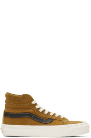 Vans - Brown Nubuck OG Sk8-Hi LX Sneakers