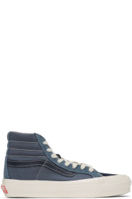 Vans - Blue Suede OG 138 LX High-Top Sneakers