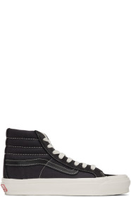 Vans - Black Suede OG 138 LX High-Top Sneakers