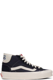 Vans - Navy OG Mid Skool LX Sneakers